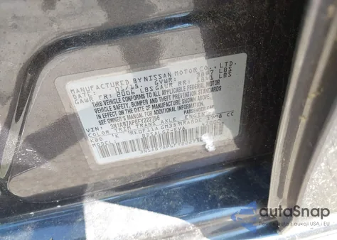 2015 Nissan Sentra Sl из США, поврежденный, VIN 3N1AB7AP6FY222756